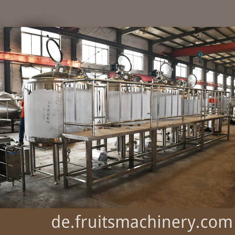 Customized Craft Beer Production Line Craft Beer Brewing Equipment